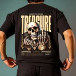 Treasure Skull Printed T-Shirt