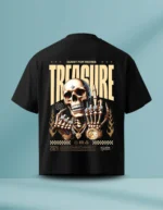 Treasure Skull Printed T-Shirt - Image 2