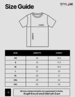 Illustration Back Printed T-Shirt - Image 4